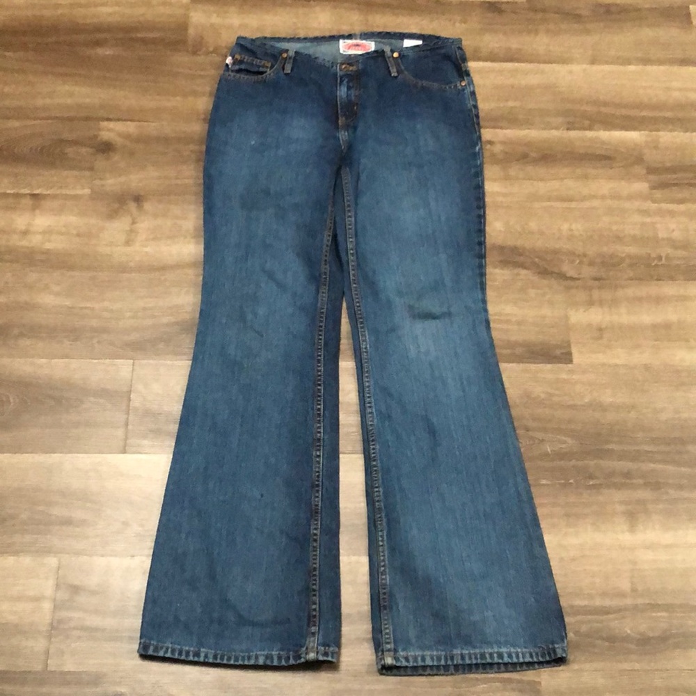 Hydraulic Bootcut Hem Waist Jeans size 9/10